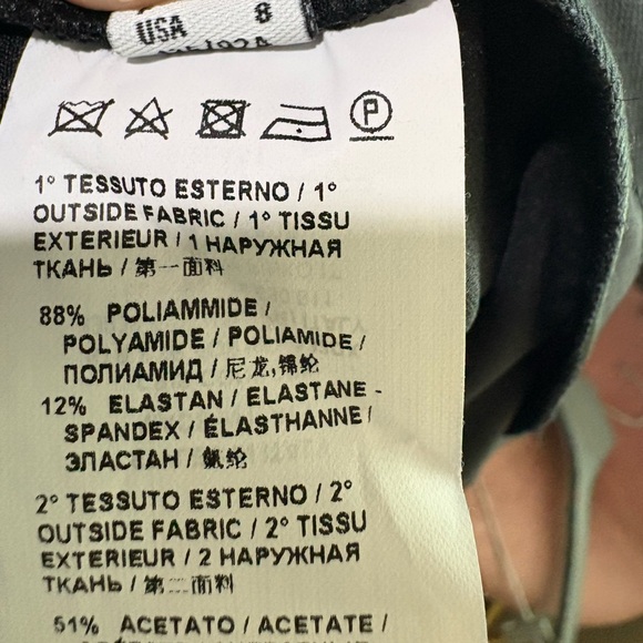 PINKO Women's Sleeveless Black‎ Dress, 
 Size M (8) - Picture 6 of 6